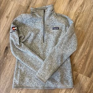 Womens Patagonia Better Sweater 1/4 zip fleece